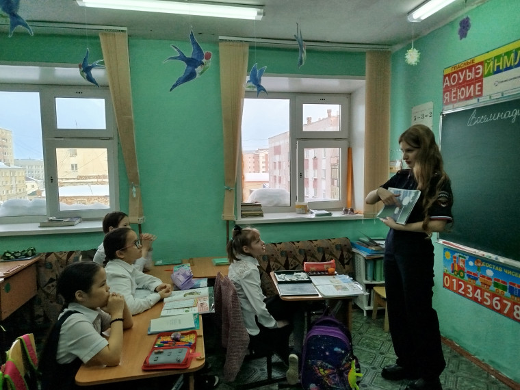Встреча с сотрудником Госавтоинспекции.